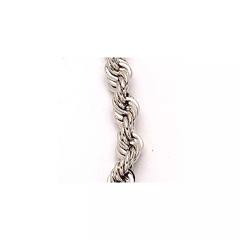 BNH cordelkæde i 14 karat hvidguld 42 cm x 2,7 mm