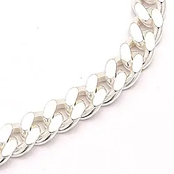 BNH panserarmbånd i sølv 17 cm x 14,3 mm