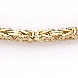 BNH ankelkæde i 14 karat guld 24-26 cm x 1,8 mm