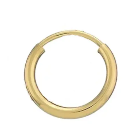 1/2 par BNH creoler i 14 karat guld