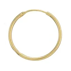 1/2 par BNH creoler i 8 karat guld