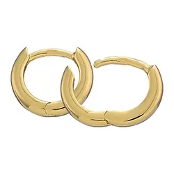 1/2 par BNH creoler i 8 karat guld