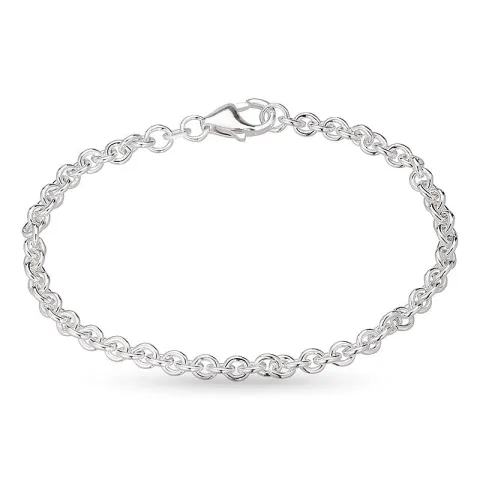 BNH anker rund armbånd i sølv 17 cm x 4,0 mm