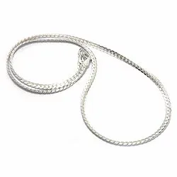 victoriahalskæde i sølv 45 cm x 2,9 mm