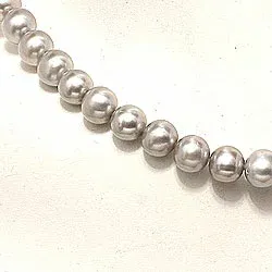 38 cm ferskvandsperle halskæde med ferskvandsperle.