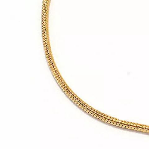armbånd i forgyldt sølv 16, 17, 18, 19 cm x 1,6 mm