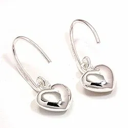 Hjerteøreringe i sølv
