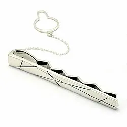 slipsenål i oxideret sterlingsølv