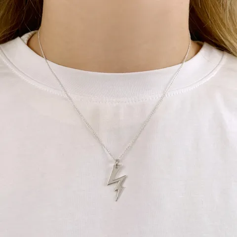 Lyn vedhæng i sølv