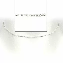 Halskæde i sølv 34 cm x 1,2 mm