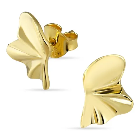 øreringe i forgyldt sølv