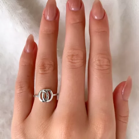 Elegant ring i sølv