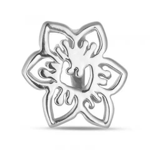 Fødselsblomst marts påskelilje vedhæng i sølv