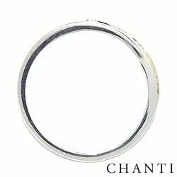 zirkon ring i sølv med 8 karat guld