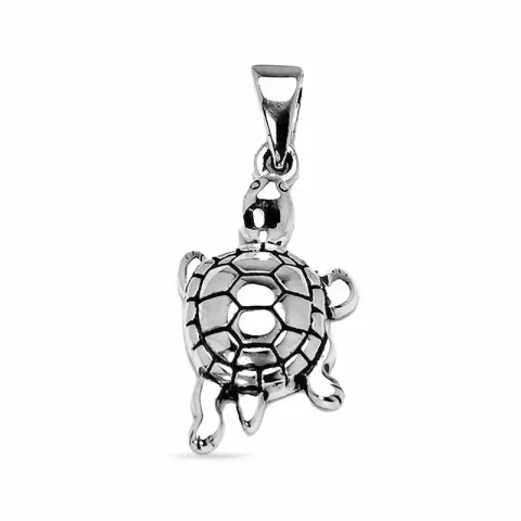 skildpadde vedhæng i sølv