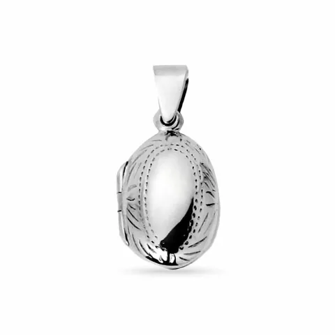 medaljon i sølv