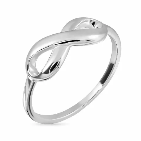 infinity ring i sølv