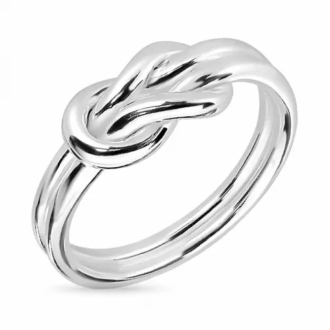 knude ring i sølv