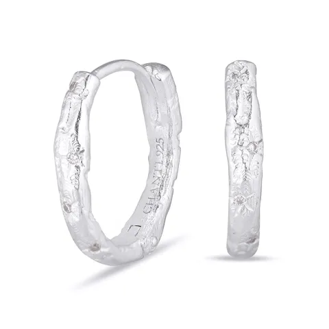 16 x 14 mm creoler i sølv - Lumé Etched