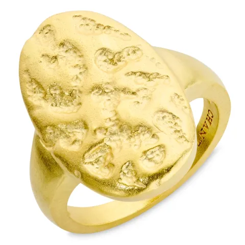 ring i forgyldt messing - Eliné