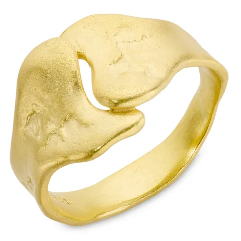 ring i forgyldt messing - Eliné