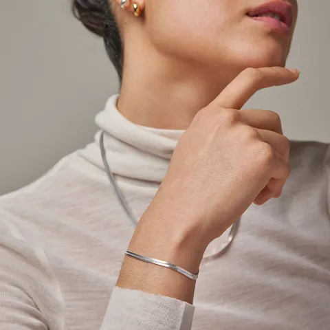 Enamel Caroline armbånd i sølv
