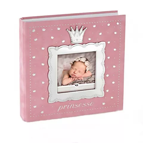 Dåbsgaver: prinsesse fotoalbum i tin  model: E1529