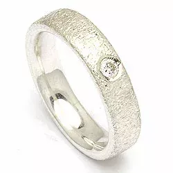 Kollektionsprøve zirkon ring i sølv