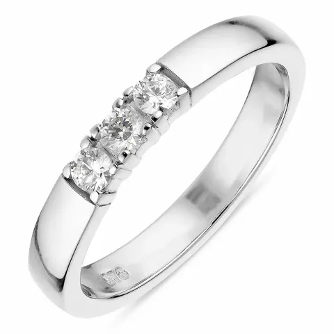 Kollektionsprøve alliancering i 9 karat hvidguld