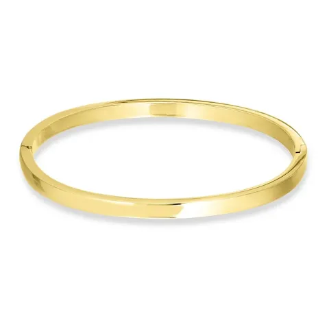 Kollektionsprøve 4 mm armring i forgyldt stål - OCEANA