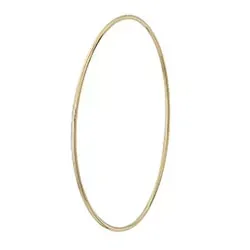 Kollektionsprøve massiv BNH armring i 8 karat guld