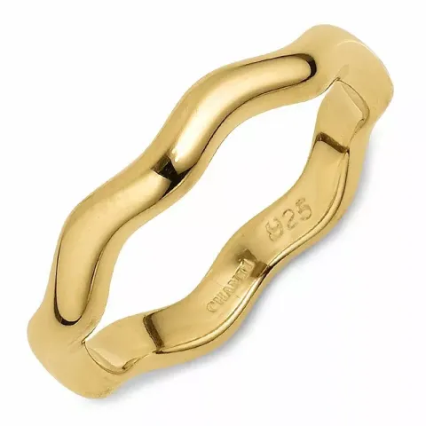 Kollektionsprøve ring i forgyldt sølv