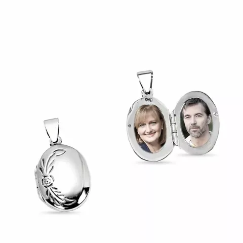 Kollektionsprøve medaljon i sølv