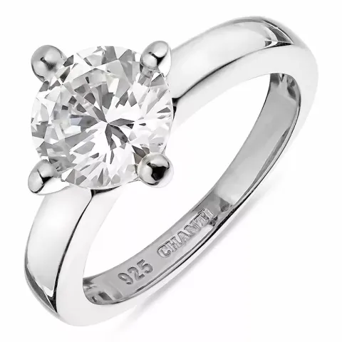 Kollektionsprøve zirkon ring i sølv