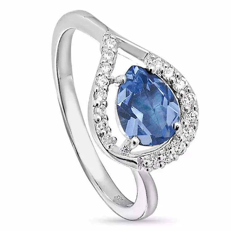 elegant sølv ring i sølv