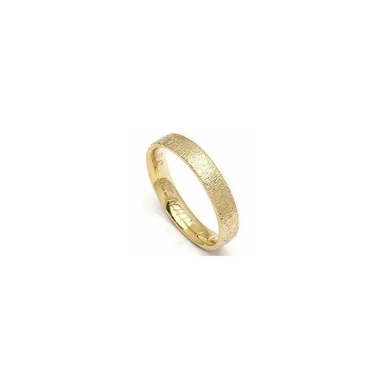 Vielsesring fra randers sølv i 8 karat guld