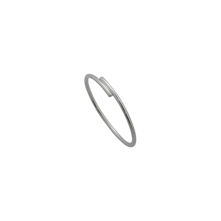6 mm Randers Sølv armring i sølv