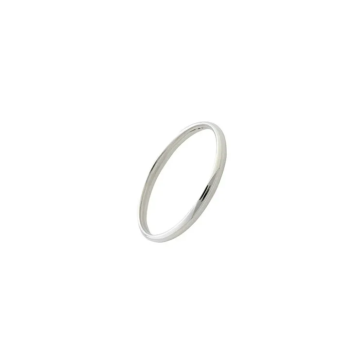 6,5 mm Randers Sølv armring i sølv