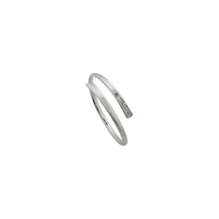 6 mm Randers Sølv armring i sølv