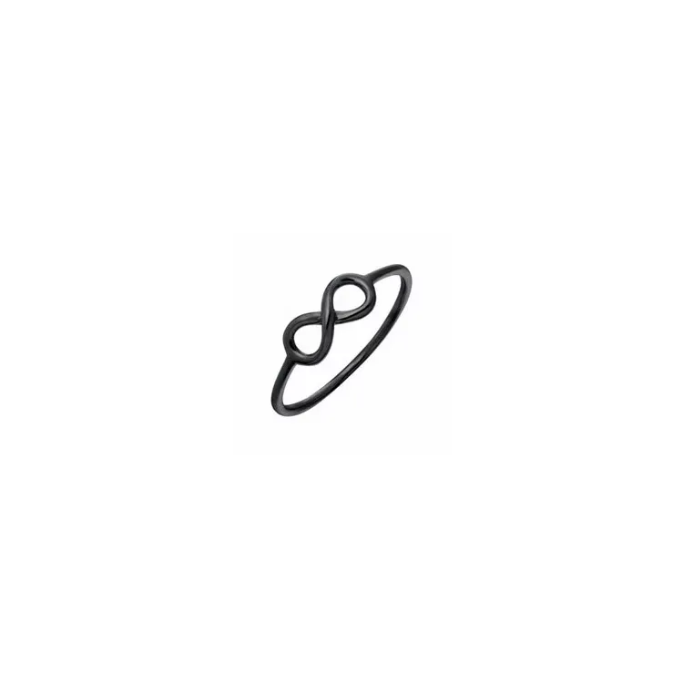 Nordahl Andersen infinity ring i oxideret sterlingsølv
