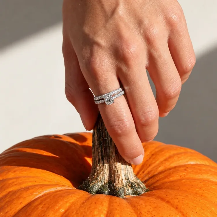 diamantring i 14 karat hvidguld 0,10 ct 0,36 ct