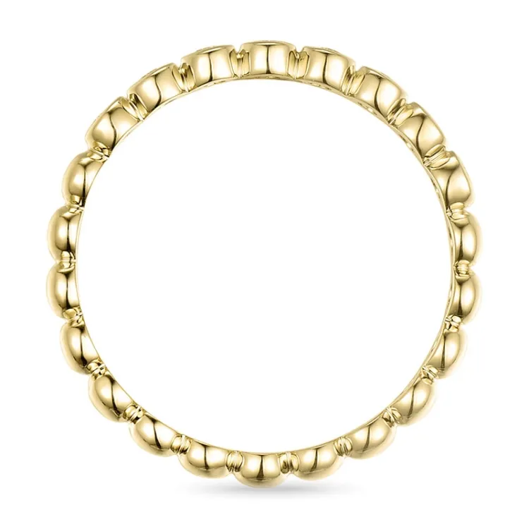 diamantring i 14 karat guld 0,08 ct