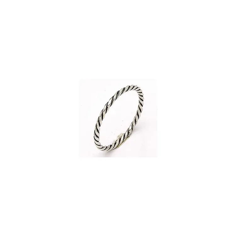 Blank Simple Rings ring i oxideret sterlingsølv