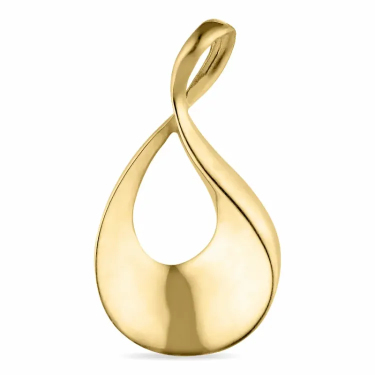 dråbe vedhæng i 9 karat guld - Gold Collection