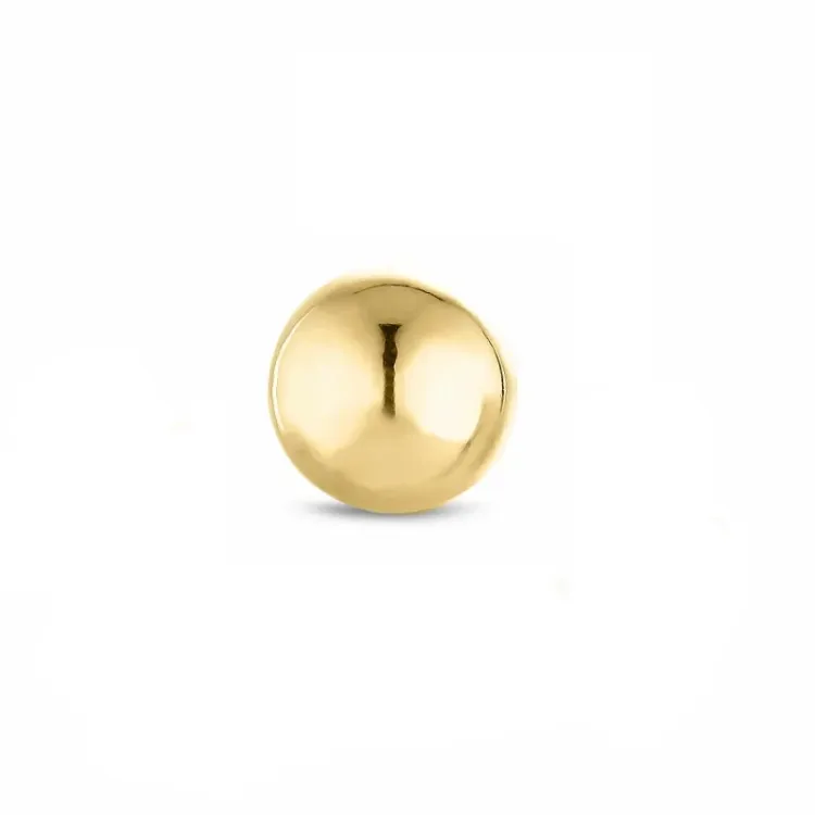 6 mm 1/2 par øreringe i 14 karat guld - Gold Collection