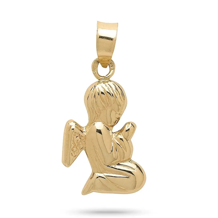 engel vedhæng i 8 karat guld - Gold Collection