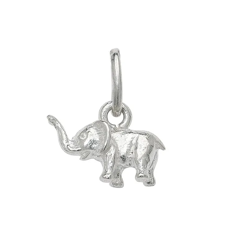 lille elefant vedhæng i sølv - Little Ones