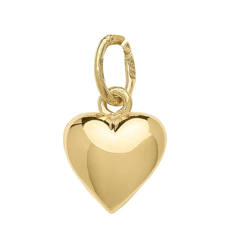 7 x 8 mm hjerte vedhæng i 8 karat guld - Amoré