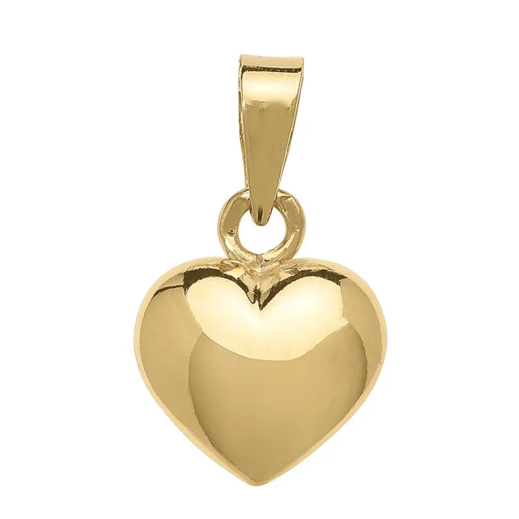9 x 11 mm hjerte vedhæng i 8 karat guld - Amoré