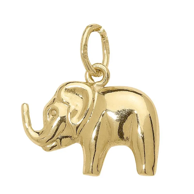 elefant vedhæng i 8 karat guld - Gold Collection